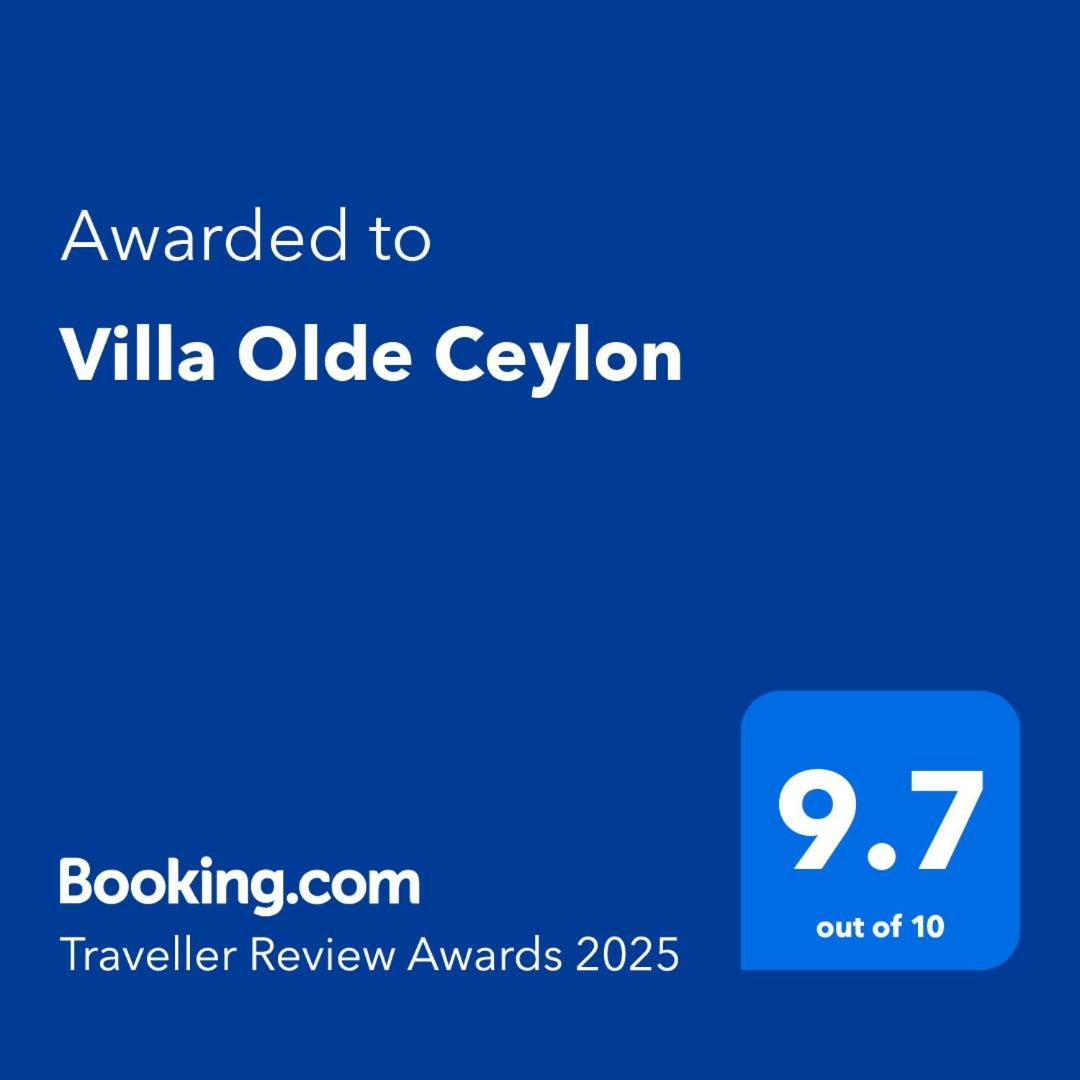 Villa Olde Ceylon Kandy Dış mekan fotoğraf